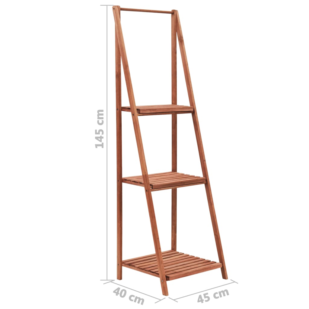 Plantenstandaard Cederhout 45 x 40 x 145 cm