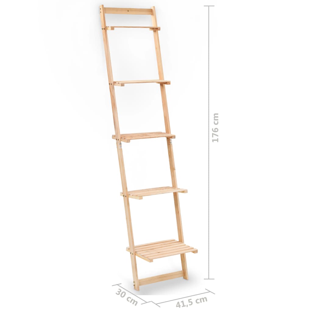 Wandrek Ladder 41,5X30X176 Cm Cederhout