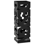 Parapluhouder staal 15,5x15,5x48,5 cm zwart