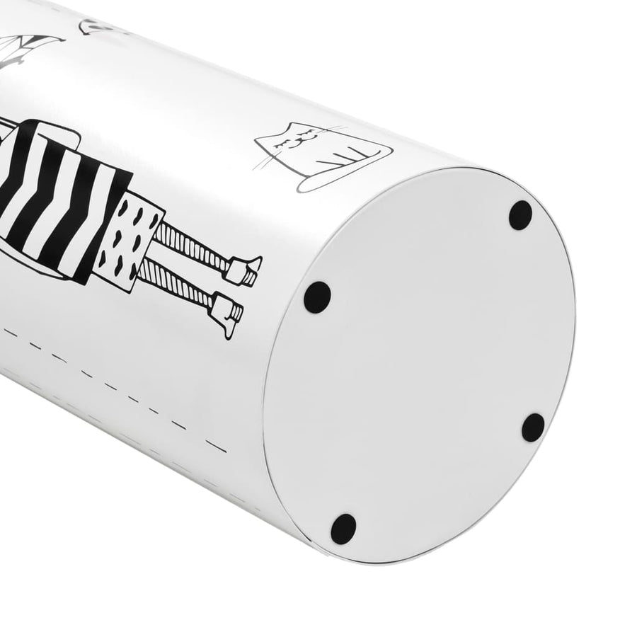 Parapluhouder Vrouwen Staal Wit Patroon 6