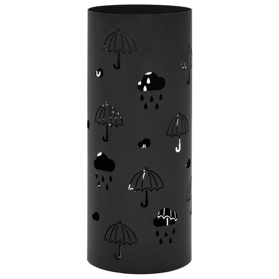 Parapluhouder Paraplu's Staal Zwart Patroon 8