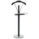 Kledingbutler 45x35x107 cm zwart grijs