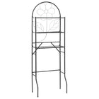 Bathroom rack 60x33x174 cm black