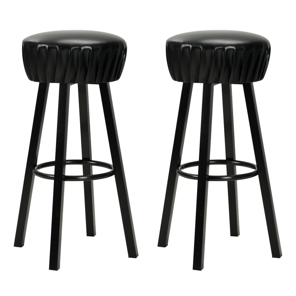 Barstoelen Kunstleer Zwart