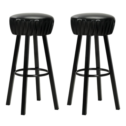 Barstoelen Kunstleer Zwart