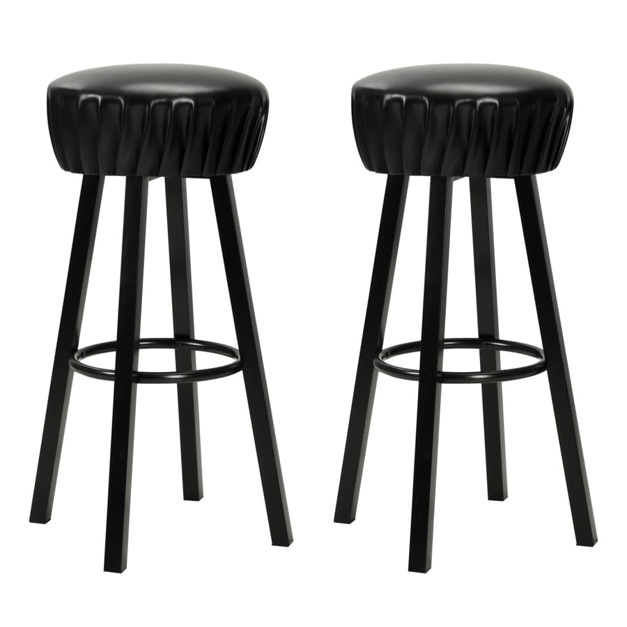 Barstoelen Kunstleer Zwart