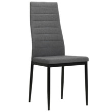 Eetkamerstoelen Stof 4 Lichtgrijs