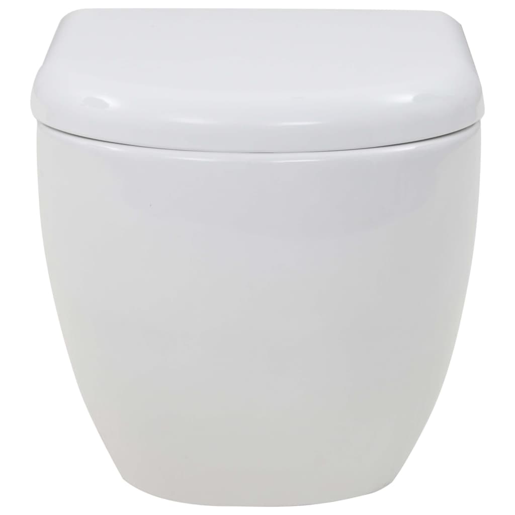 Wandtoilet Keramiek Wit