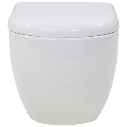 Wandtoilet Keramiek Wit