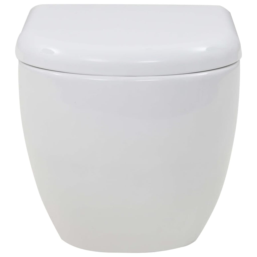 Wandtoilet Keramiek Wit