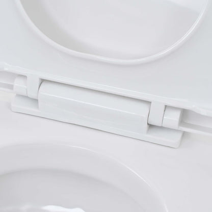 Wandtoilet Keramiek Wit