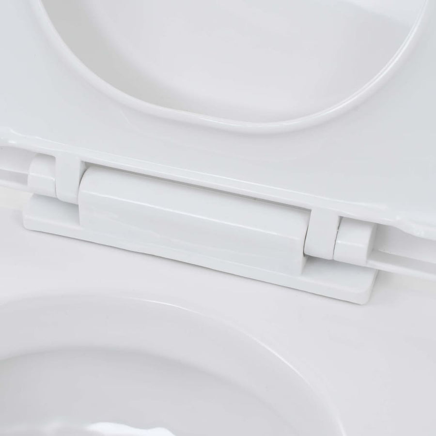 Wandtoilet Keramiek Wit