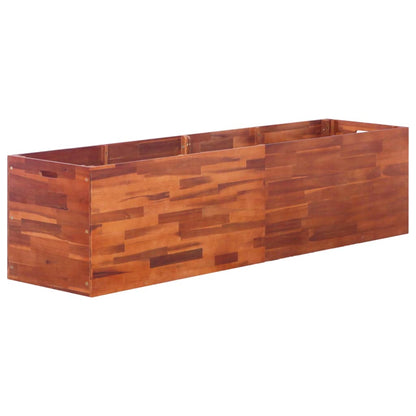 Plantenbak Verhoogd Acaciahout 200 x 50 x 50 cm