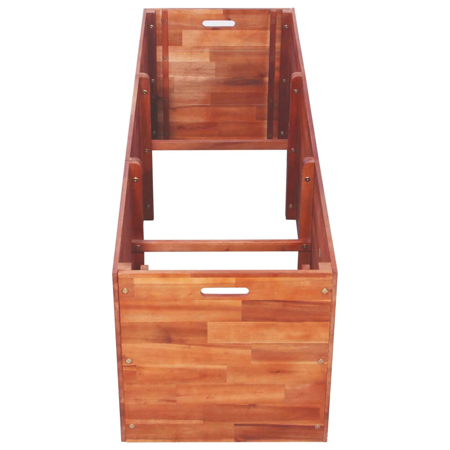 Plantenbak Verhoogd Acaciahout 150 x 50 x 50 cm