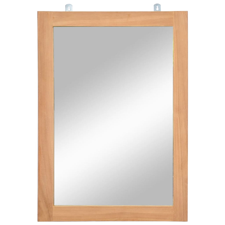 Wandspiegel 50X70 Cm Massief Teakhout 1