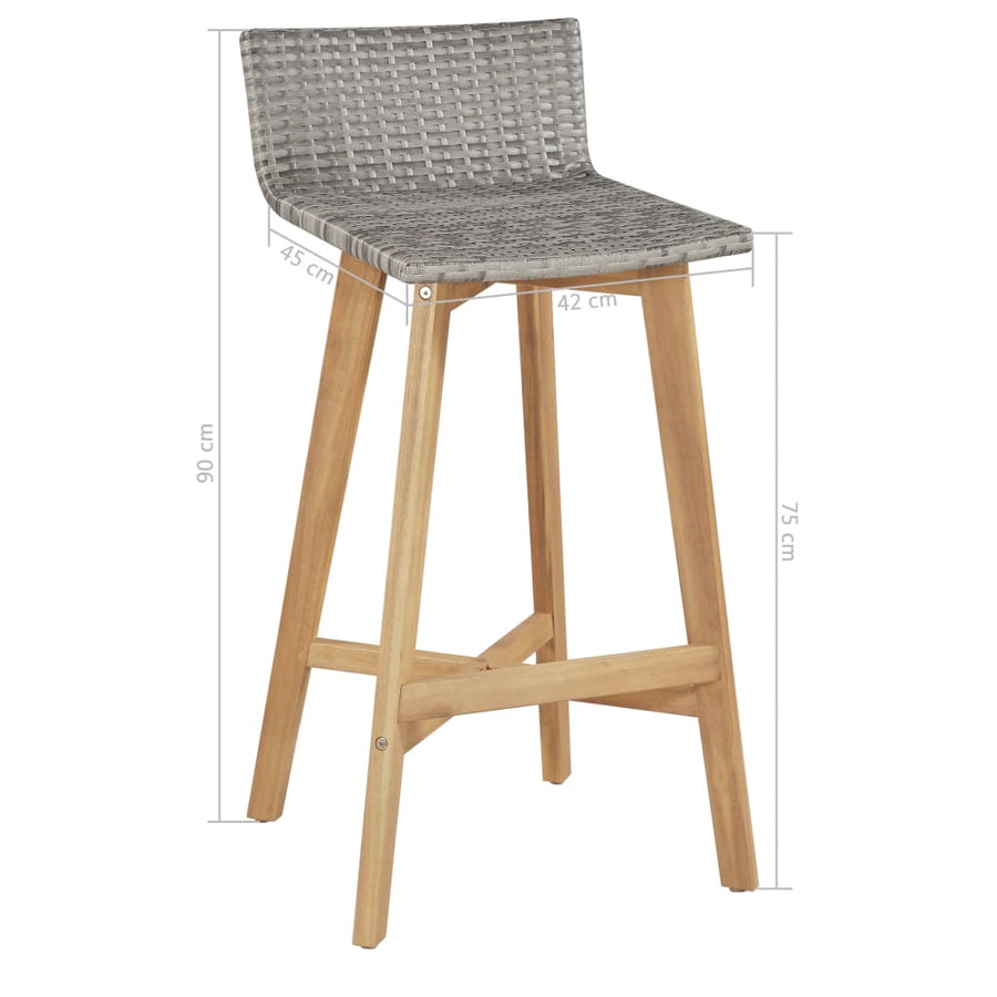 -Delige Tuinset Massief Acaciahout 5