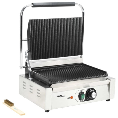 Panini Grill Gegroefd 2200 W 43X30,5X20 Cm 43 x 30.5 x 20 cm