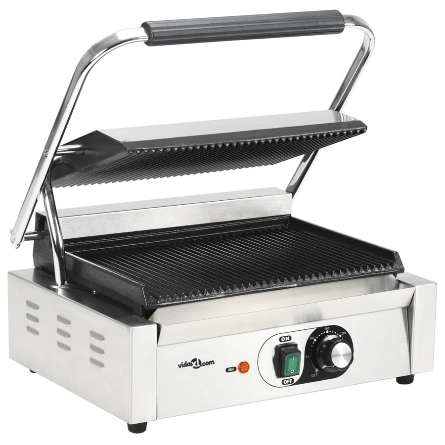 Panini Grill Gegroefd 2200 W 43X30,5X20 Cm 43 x 30.5 x 20 cm