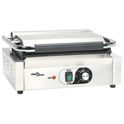 Panini Grill Gegroefd 2200 W 43X30,5X20 Cm 43 x 30.5 x 20 cm