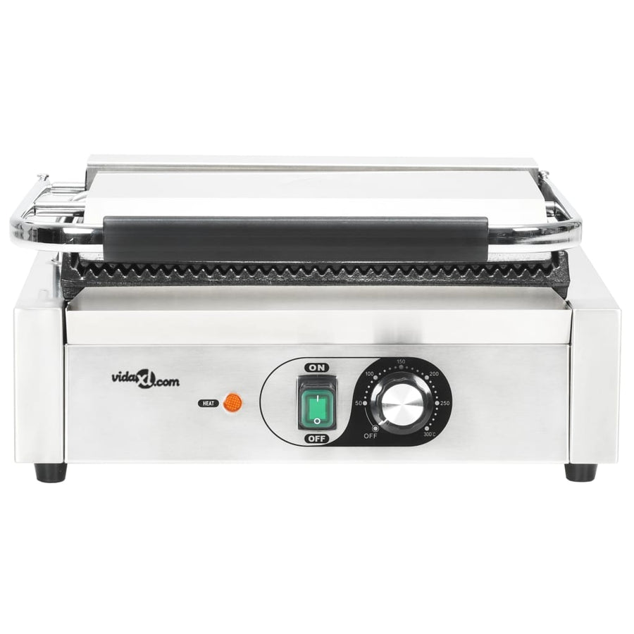Panini Grill Gegroefd 2200 W 43X30,5X20 Cm 43 x 30.5 x 20 cm