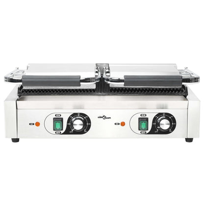 Panini Grill Dubbel Gegroefd 3600 W 57X30,5X20 Cm 57 x 30.5 x 20 cm 1