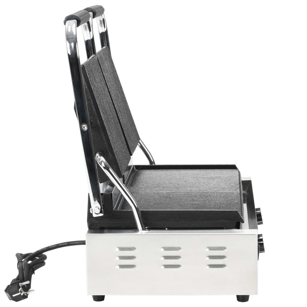 Panini Grill Dubbel Gegroefd 3600 W 57X30,5X20 Cm 57 x 30.5 x 20 cm 1
