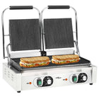 Panini grill double grooved 3600 W 57x30.5x20 cm