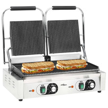Panini Grill Dubbel Gegroefd 3600 W 57X30,5X20 Cm 57 x 30.5 x 20 cm 1