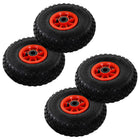 Sack truck wheels 4 pcs 3.00-4 (245x82) rubber