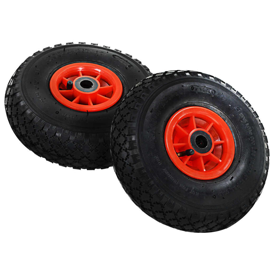 Steekwagenwielen 3,00- (25X82) Rubber 4