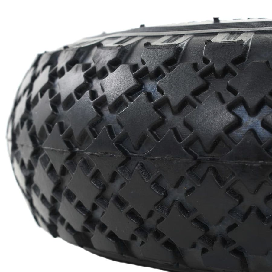 Steekwagenwielen 3,00- (25X82) Rubber 4