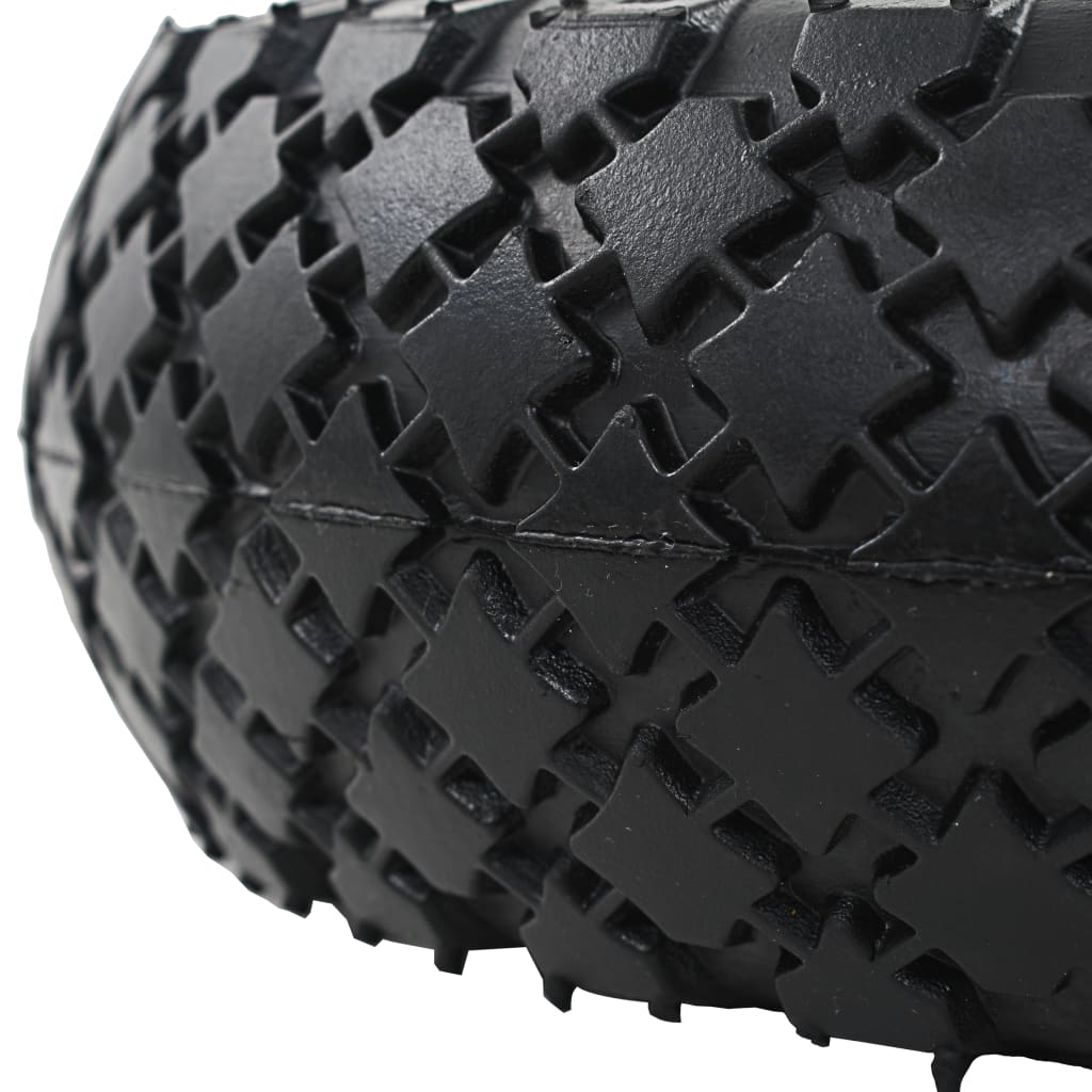 Steekwagenwielen 2 St 3,00-4 (245X82) Rubber