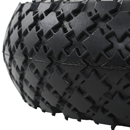 Steekwagenwielen 2 St 3,00-4 (245X82) Rubber