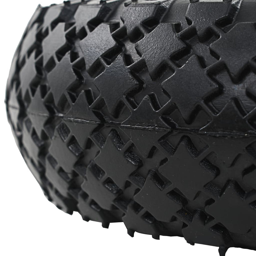 Steekwagenwielen 2 St 3,00-4 (245X82) Rubber