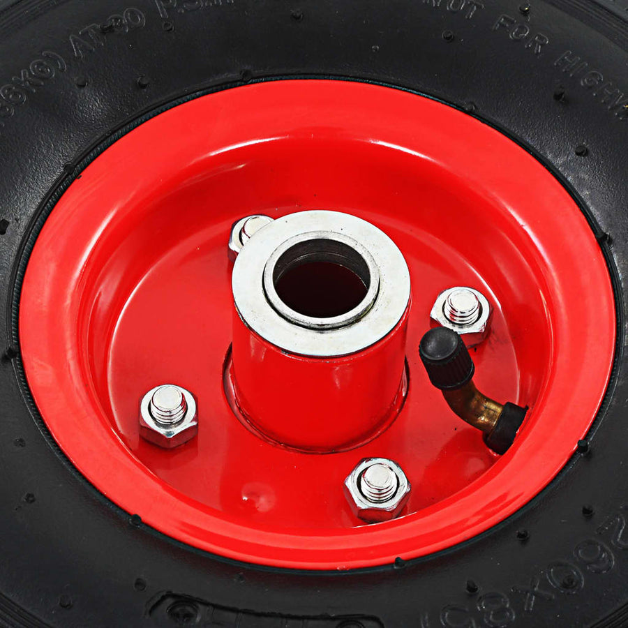 Steekwagenwielen 2 St 3,00-4 (245X82) Rubber