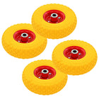 Sack truck wheels 4 pcs 3.00-4 (245x82) solid PU