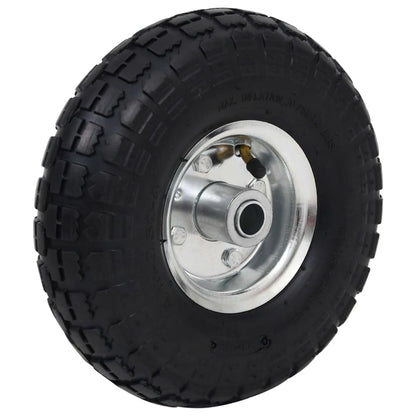 Steekwagenwielen 4,10/3,50-4 (60X83) Rubber St 2