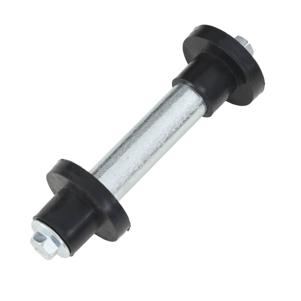 Kruiwagenwiel Met As 4,00-8 390 Mm Massief Pu