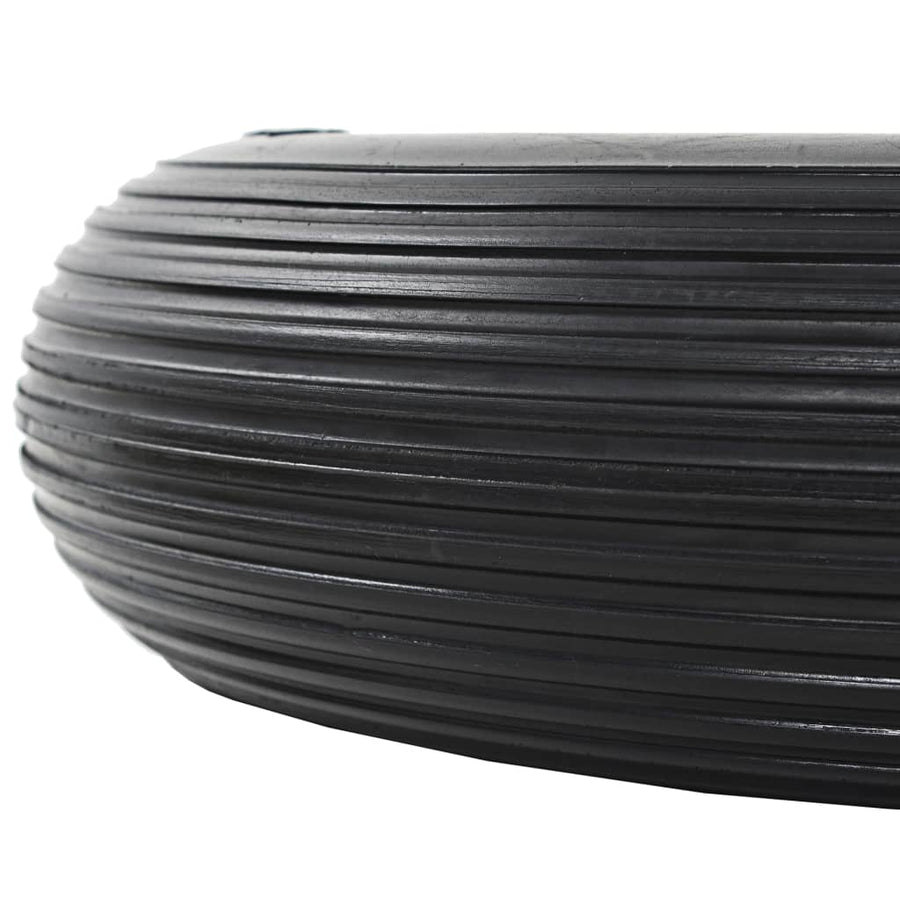 Kruiwagenwielen Met Assen 4,00-8 390 Mm Massief Pu 2 St