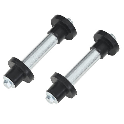 Kruiwagenwielen Met Assen 4,00-8 390 Mm Massief Pu 2 St
