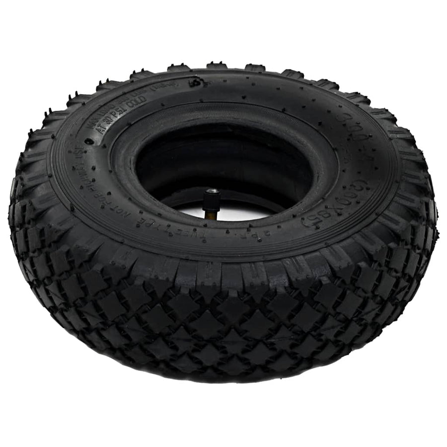 Banden/Binnenbanden Voor Steekwagens 3,00-4 260X85 Rubber 2 St
