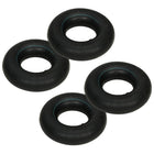 Binnenband steekwagenwiel 3.00-4 260x85 mm rubber rood 4 st
