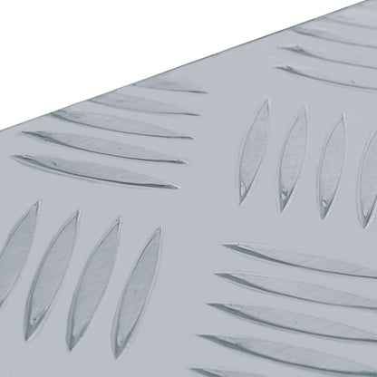 Aluminium Kist 76,5X26,5X33 Cm Kleurig 76.5 x 26.5 x 33 cm Zilver