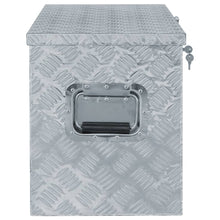Aluminium Kist 90,5X35X40 Cm Kleurig 90.5 x 35 x 40 cm Zilver