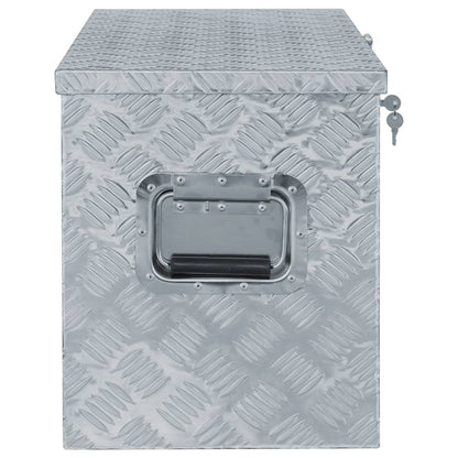 Aluminium Kist 90,5X35X40 Cm Kleurig 90.5 x 35 x 40 cm Zilver