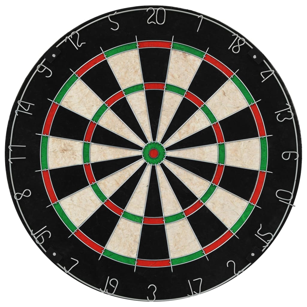 Dartbord Professioneel Met Kast En 6 Darts Sisal