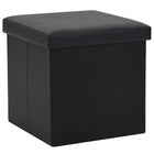 Opbergkruk 38x38x38 cm zwart