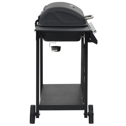 Gasbarbecue Met 6 Kookzones Staal Zwart