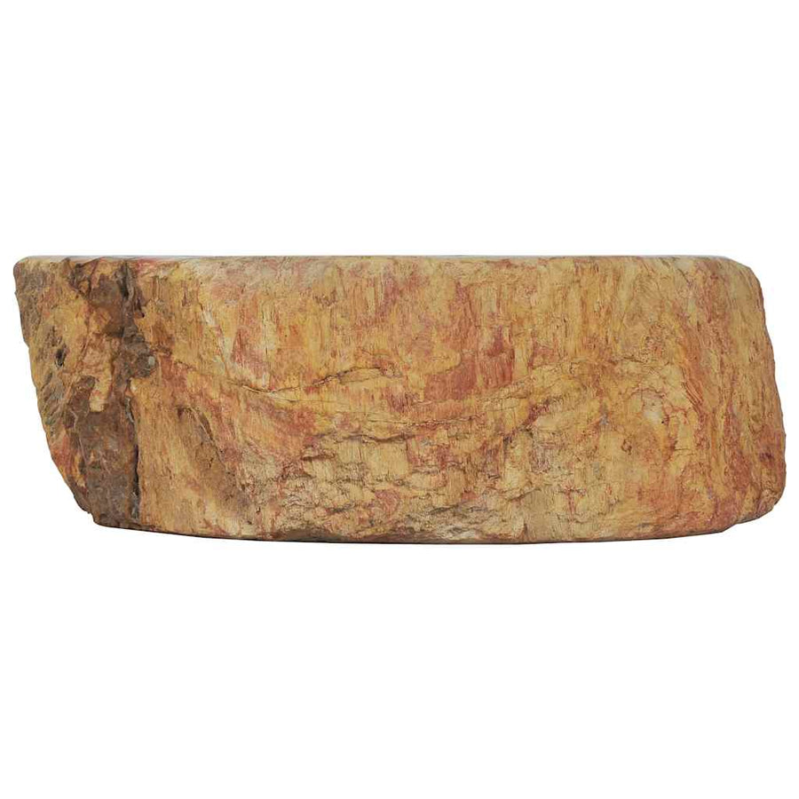 Wastafel 45X35X15 Cm Fossielsteen Crème