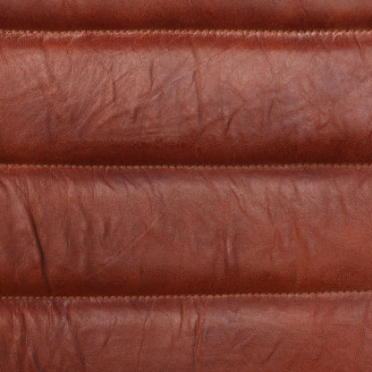 Eetkamerstoelen Echt Leer Bruin 6 Donkerbruin Patroon 1